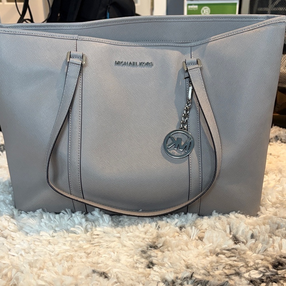 Michael Kors Grey/Silver Tote Bag